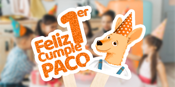 ¡Queremos que Celebre con nosotros el primer aniversario de nuestro Chatbot Paco! 🎉